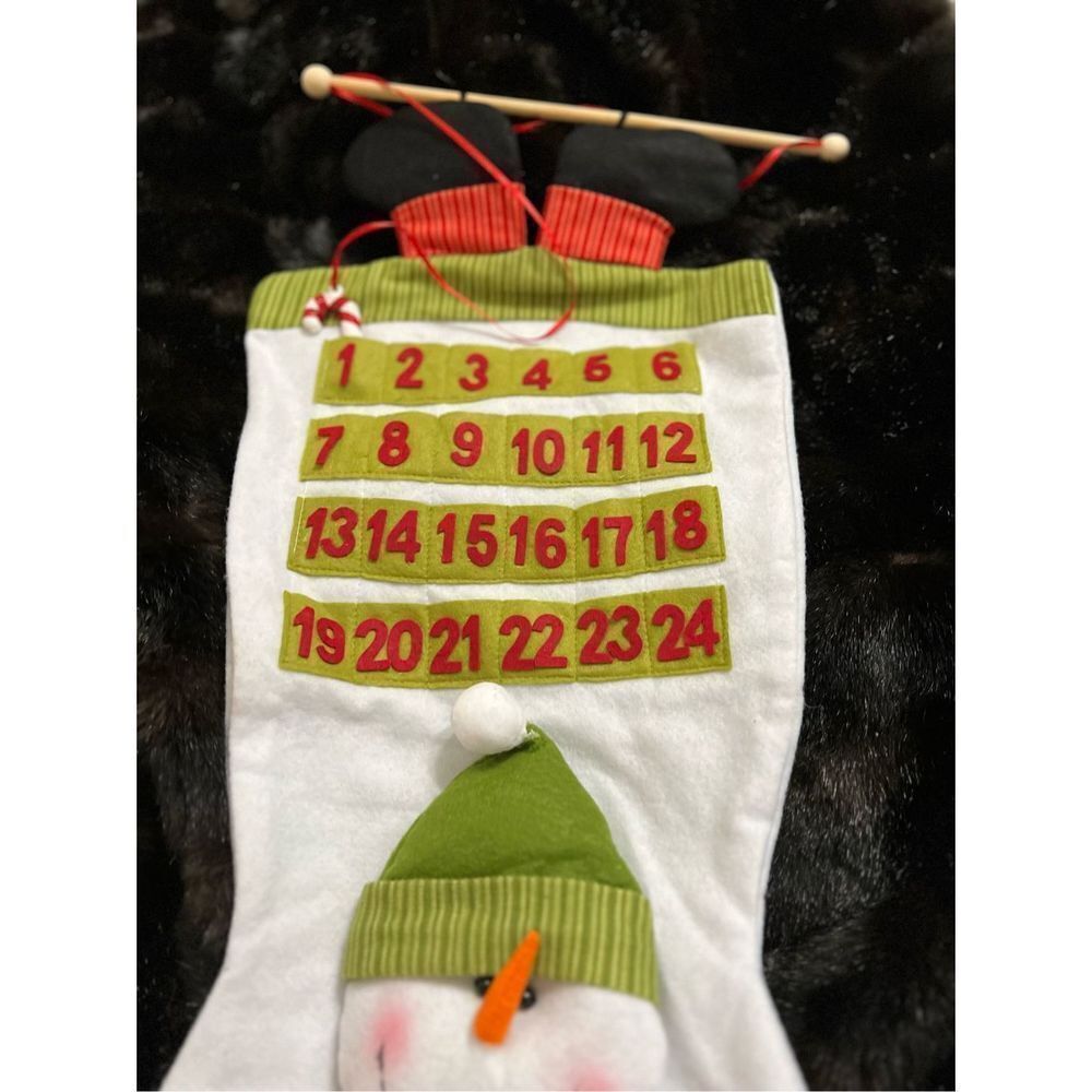 New snowman advent Christmas calendar